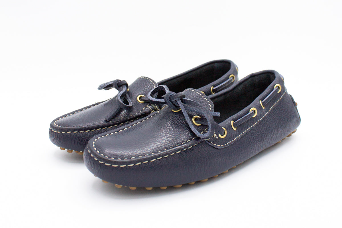 Leather driving moccasins
