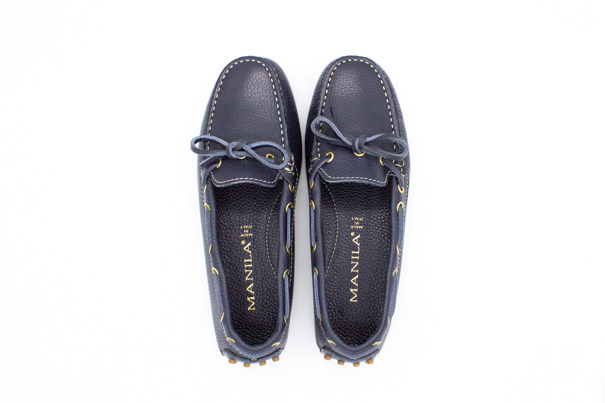 Leather driving moccasins