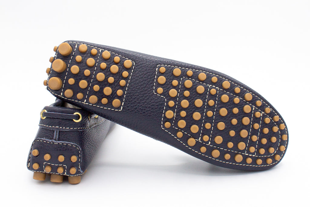 Leather driving moccasins