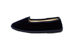 Men's blue velvet slippers