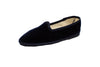 Friulane donna in velluto blu