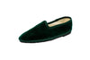 Friulane donna in velluto verde bottiglia