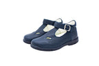 Scarpe primi passi con velcro blu