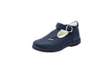 Scarpe primi passi con velcro blu
