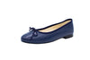 Emma ballerinas in blue leather