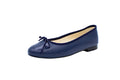 Ballerine Emma in pelle blu