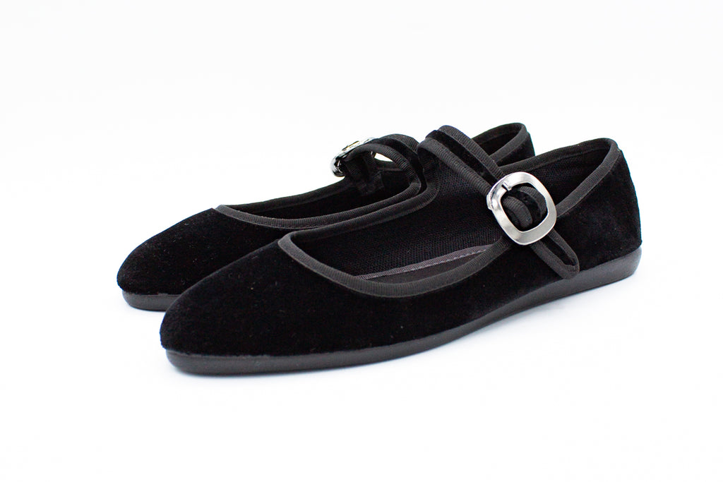 Friulane con cinturino Foxy nero