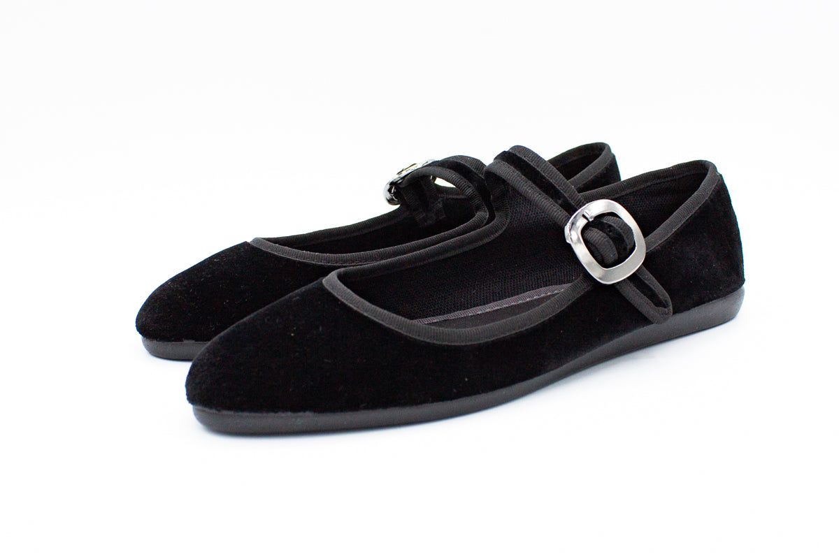 Friulane con cinturino Foxy nero