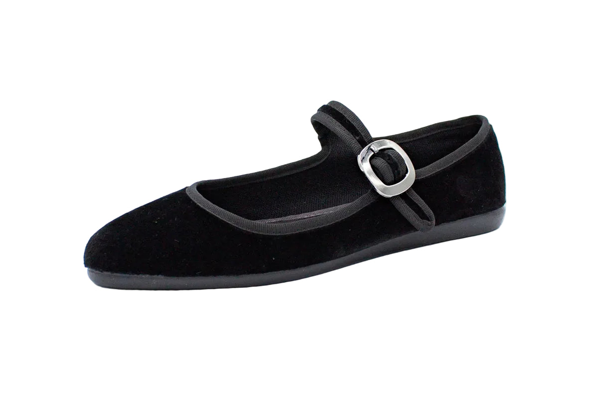 Friulane con cinturino Foxy nero