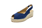 Espadrillas Santa Pola in camoscio blu