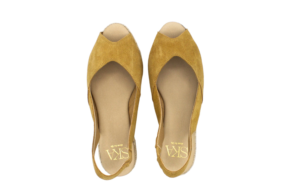 Espadrillas Santa Pola in camoscio cola