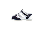 Sandali da bambino in cotone blu