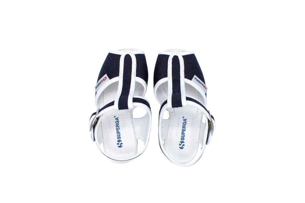 Sandali da bambino in cotone blu