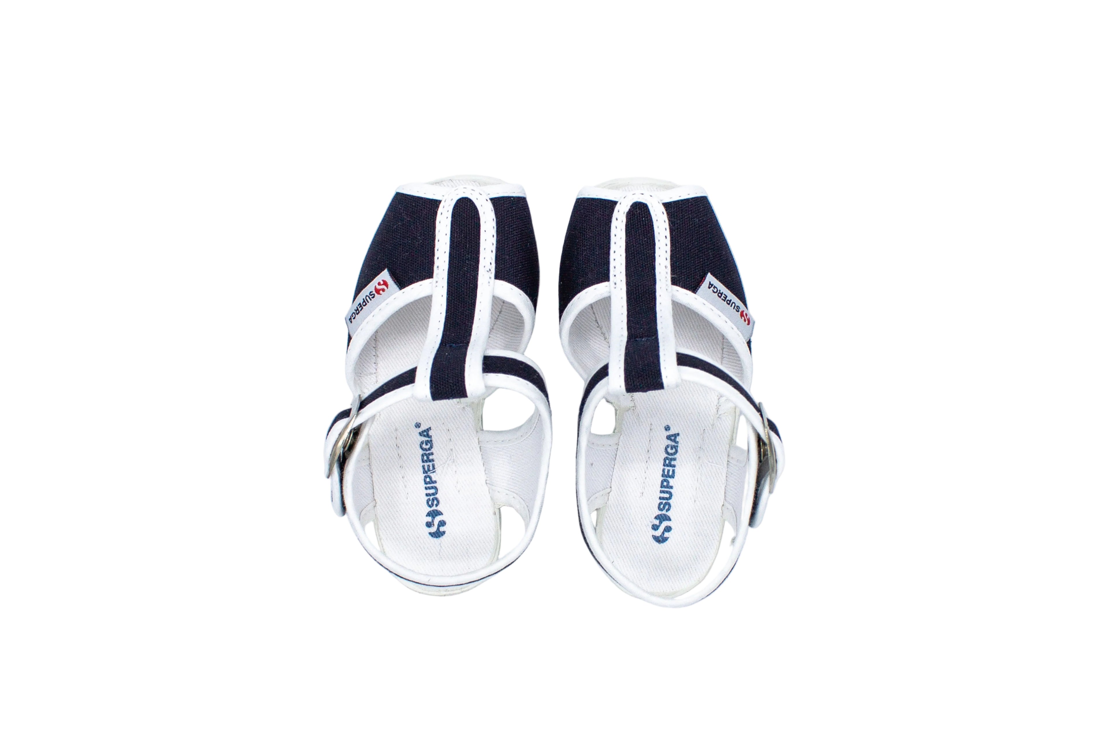 Sandali da bambino in cotone blu