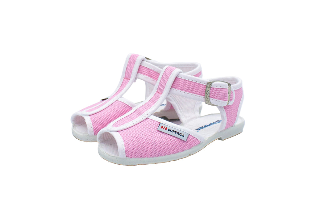 Sandali da bambino in cotone rosa
