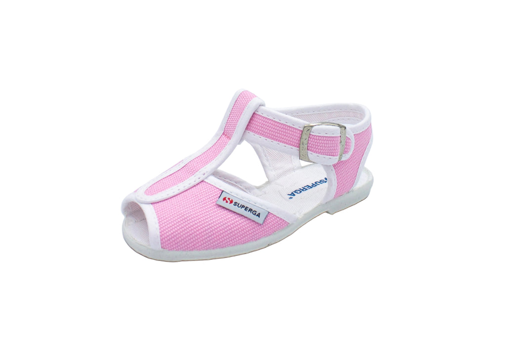 Sandali da bambino in cotone rosa