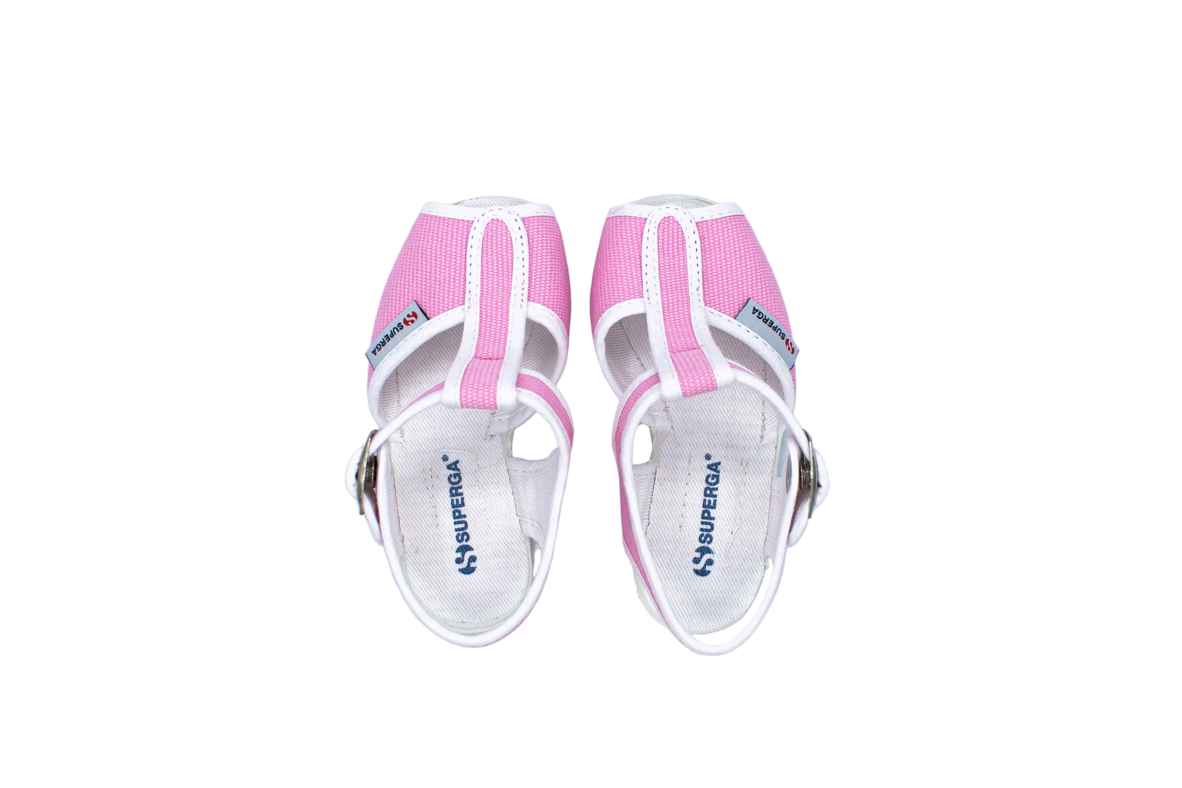 Sandali da bambino in cotone rosa