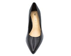 Decolleté in pelle nero