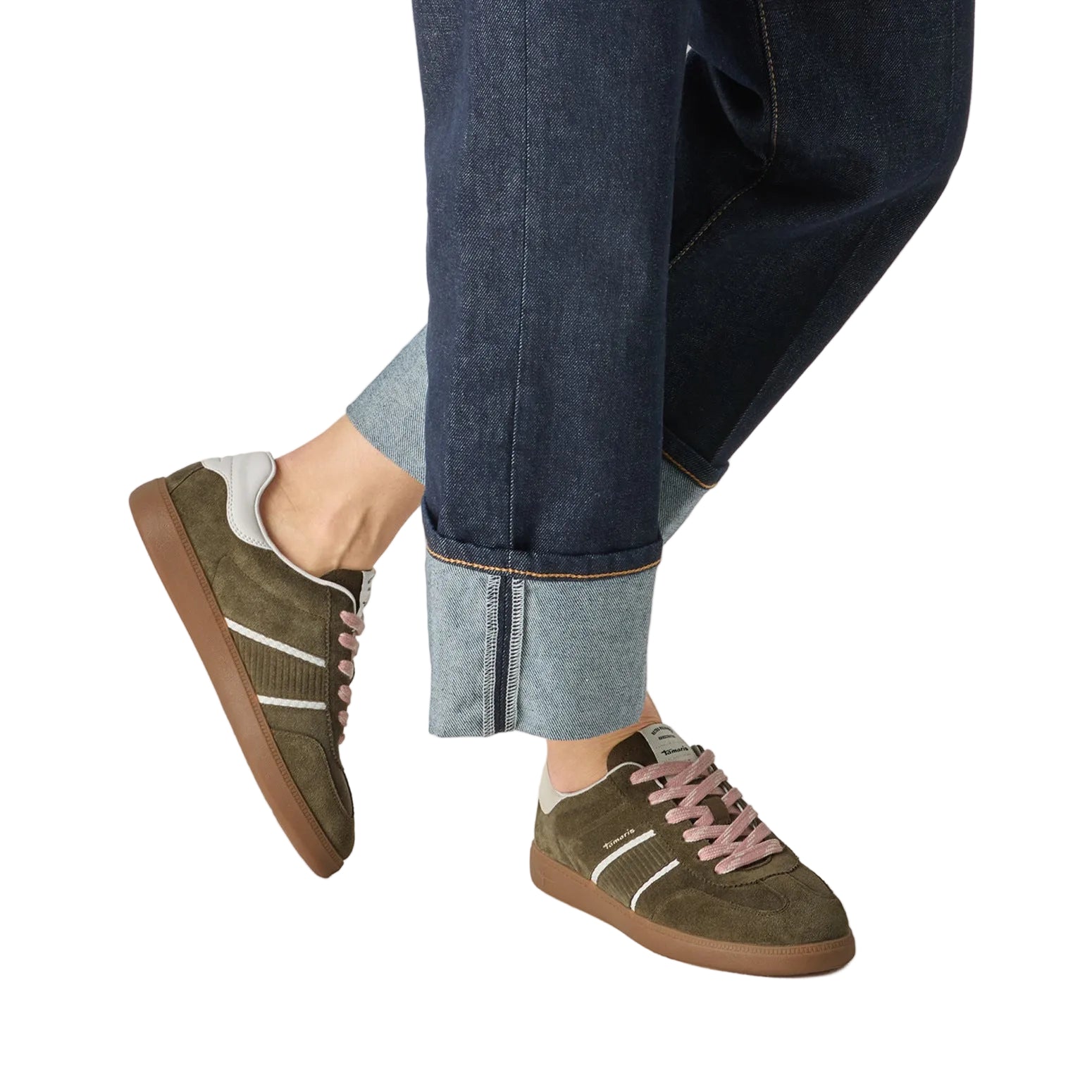 Tamaris Sneaker Bassa Verde Oliva