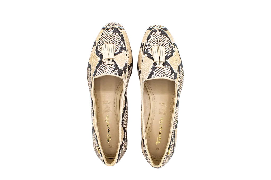 Python print loafers with tassels