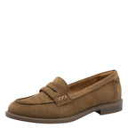 Mocassini Donna Scamosciati Cognac | Loafer