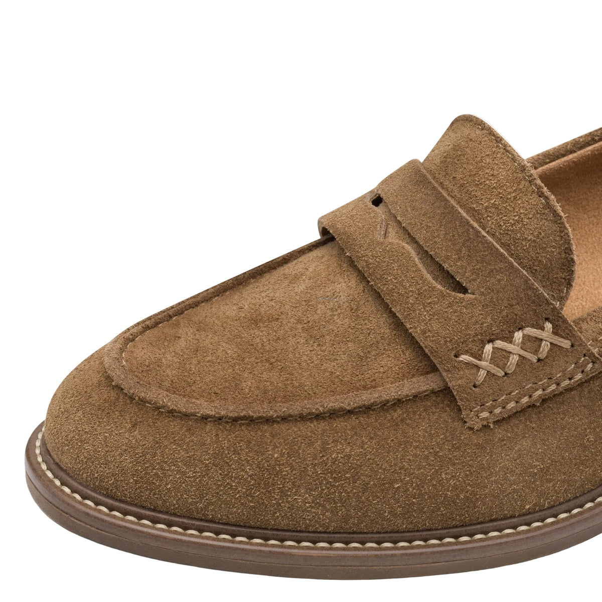 Mocassini Donna Scamosciati Cognac | Loafer