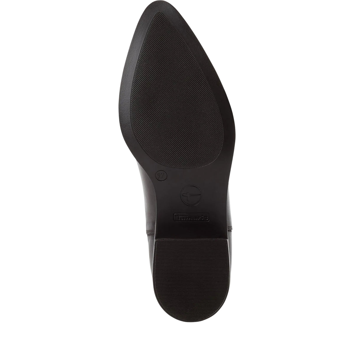 Stivaletti Chelsea Donna con Tacco in Pelle Marrone