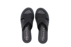 Leather slippers
