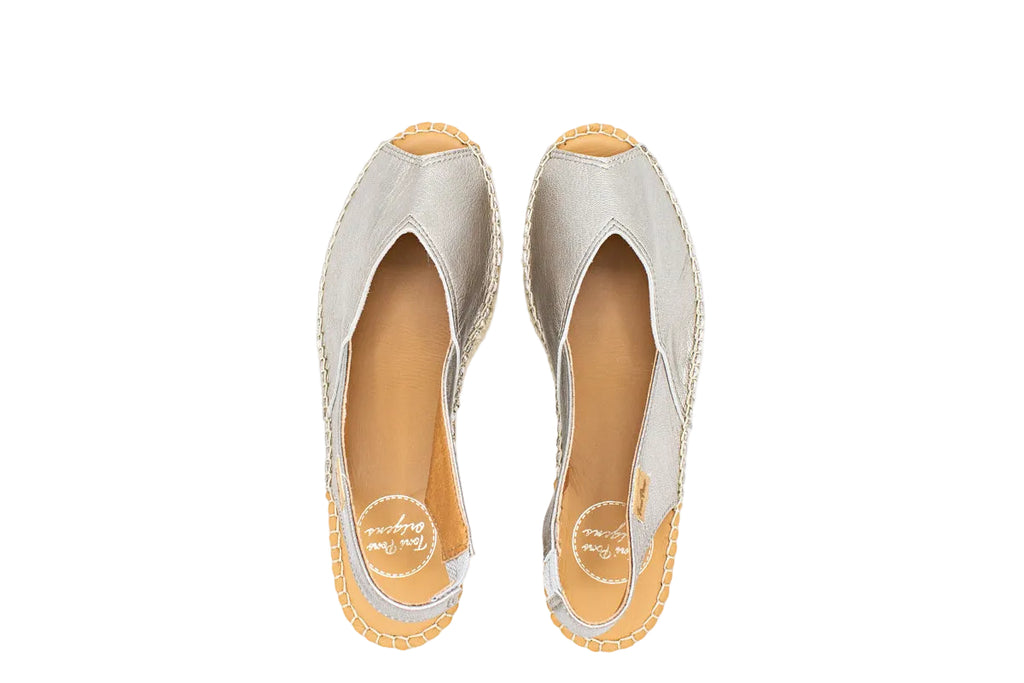 Espadrillas Bernia-P argento silver
