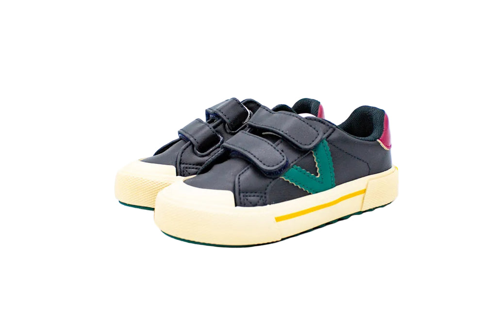 Sneakers due velcri blu