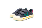 Sneakers due velcri blu