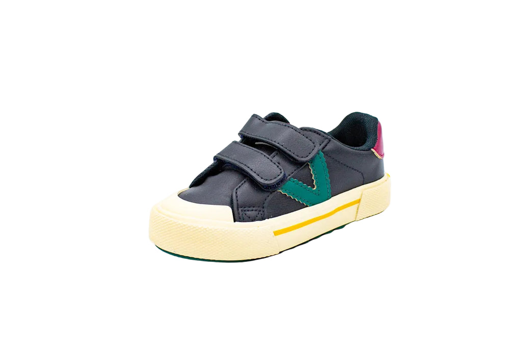 Sneakers due velcri blu