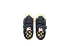 Sneakers due velcri blu