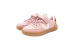 Sneakers with elastic laces and hook-and-loop straps