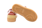 Sneakers with elastic laces and hook-and-loop straps