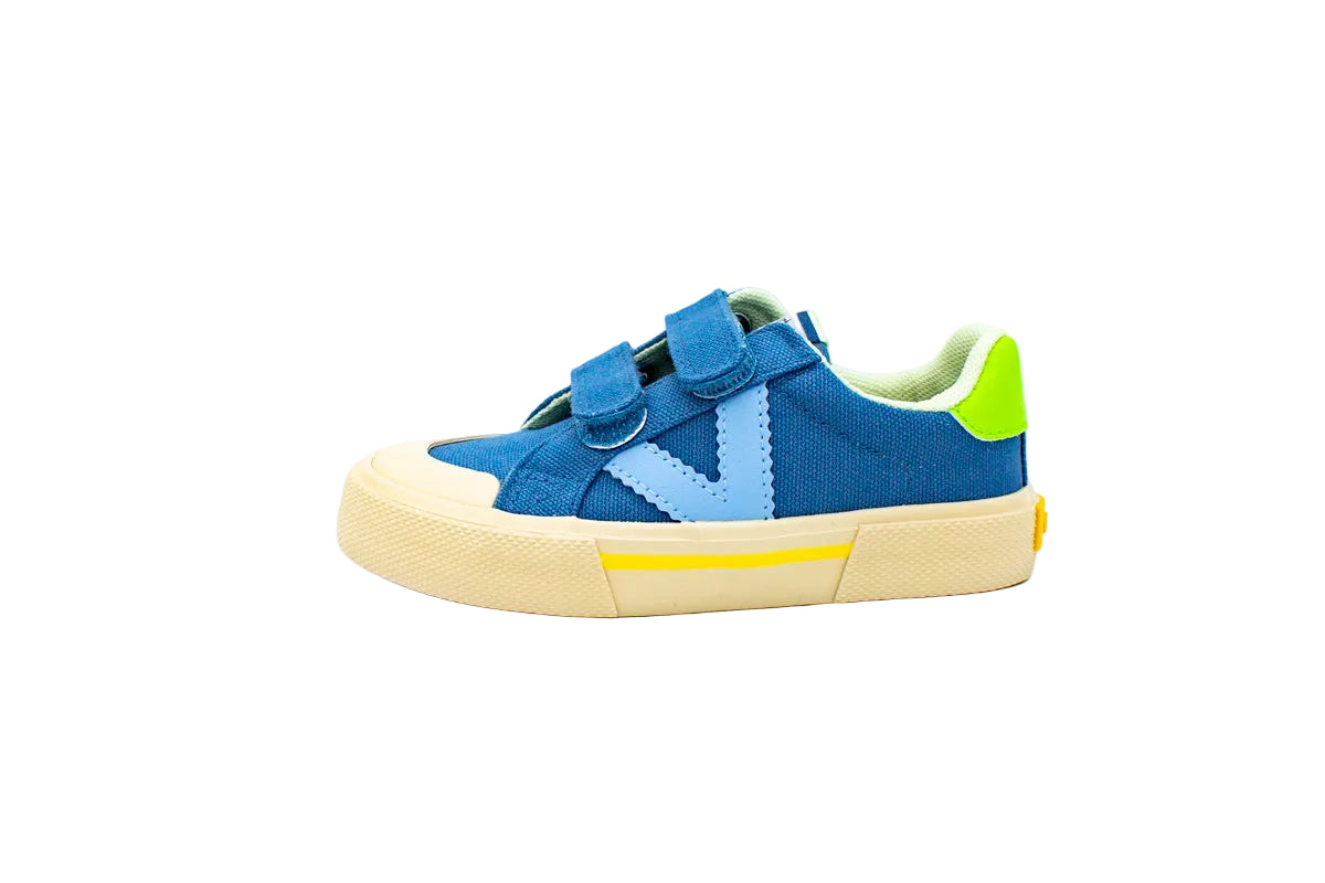 Sneakers due velcri jeans