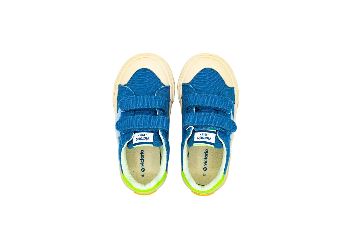 Sneakers due velcri jeans