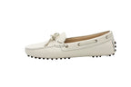 Leather loafers with rubber pebbles