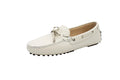 Leather loafers with rubber pebbles