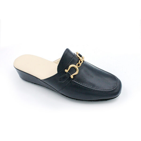 Pantofola in nappa con morsetto - immagine 3