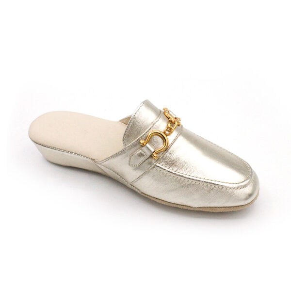 Pantofola in nappa con morsetto - immagine 2