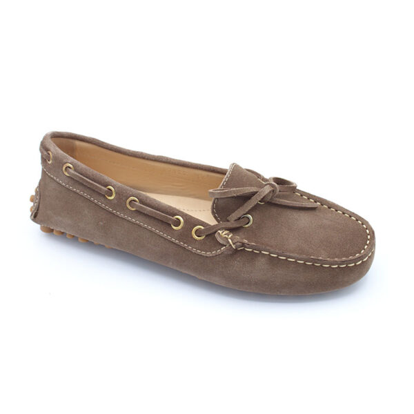 Mocassino in camoscio softy - immagine 2
