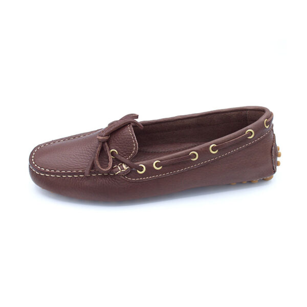 Mocassino in pelle mousse - immagine 4