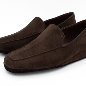 Pantofola Chiusa in Camoscio