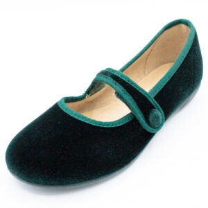 Ballerina velluto Velcro