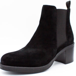 Tronchetto Tacco Camoscio