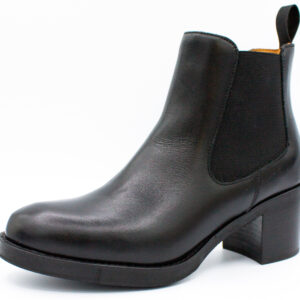 Tronchetto Tacco Pelle