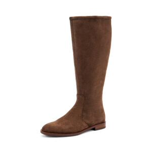 Stivali in Pelle Scamosciata