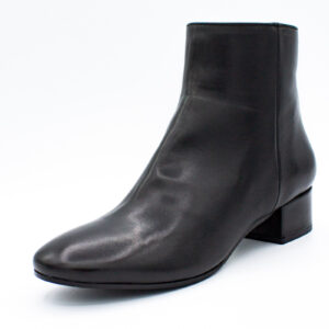 Stivaletto Elegante Tacco Basso in Nappa Anima